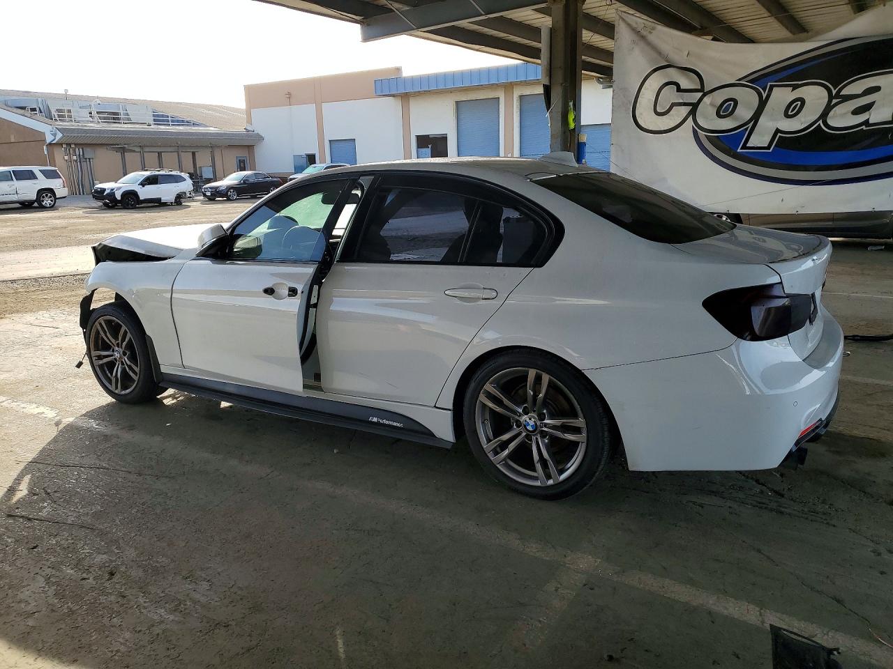 2013 Bmw 328 I Sulev White vin: WBA3C1C5XDF440003