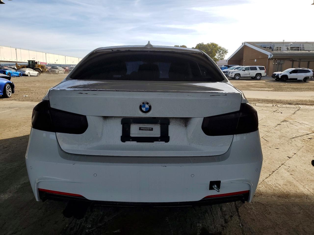 2013 Bmw 328 I Sulev White vin: WBA3C1C5XDF440003