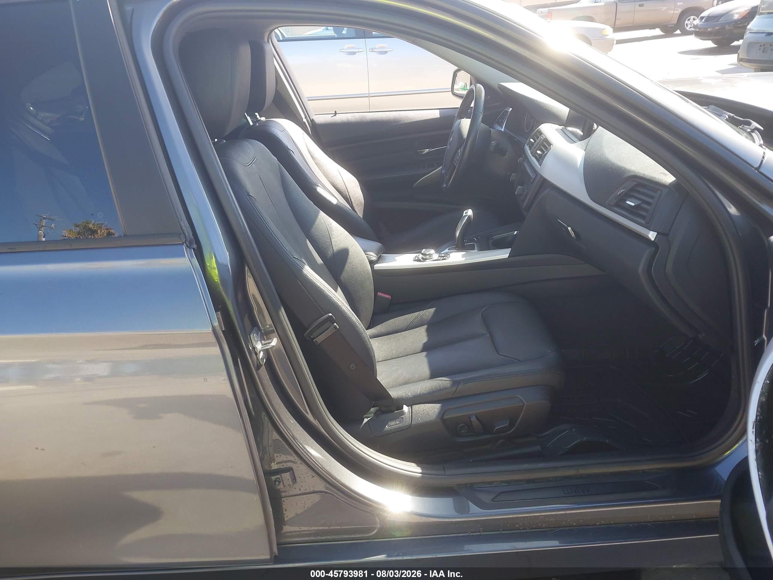 2013 Bmw 328i   Gray vin: WBA3C1C5XDF441152