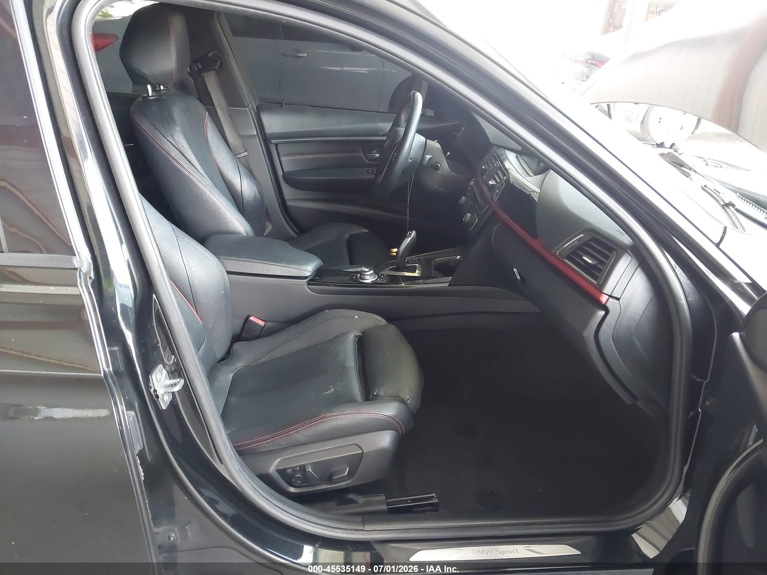 2013 Bmw 328i Black vin: WBA3C1C5XDF443645