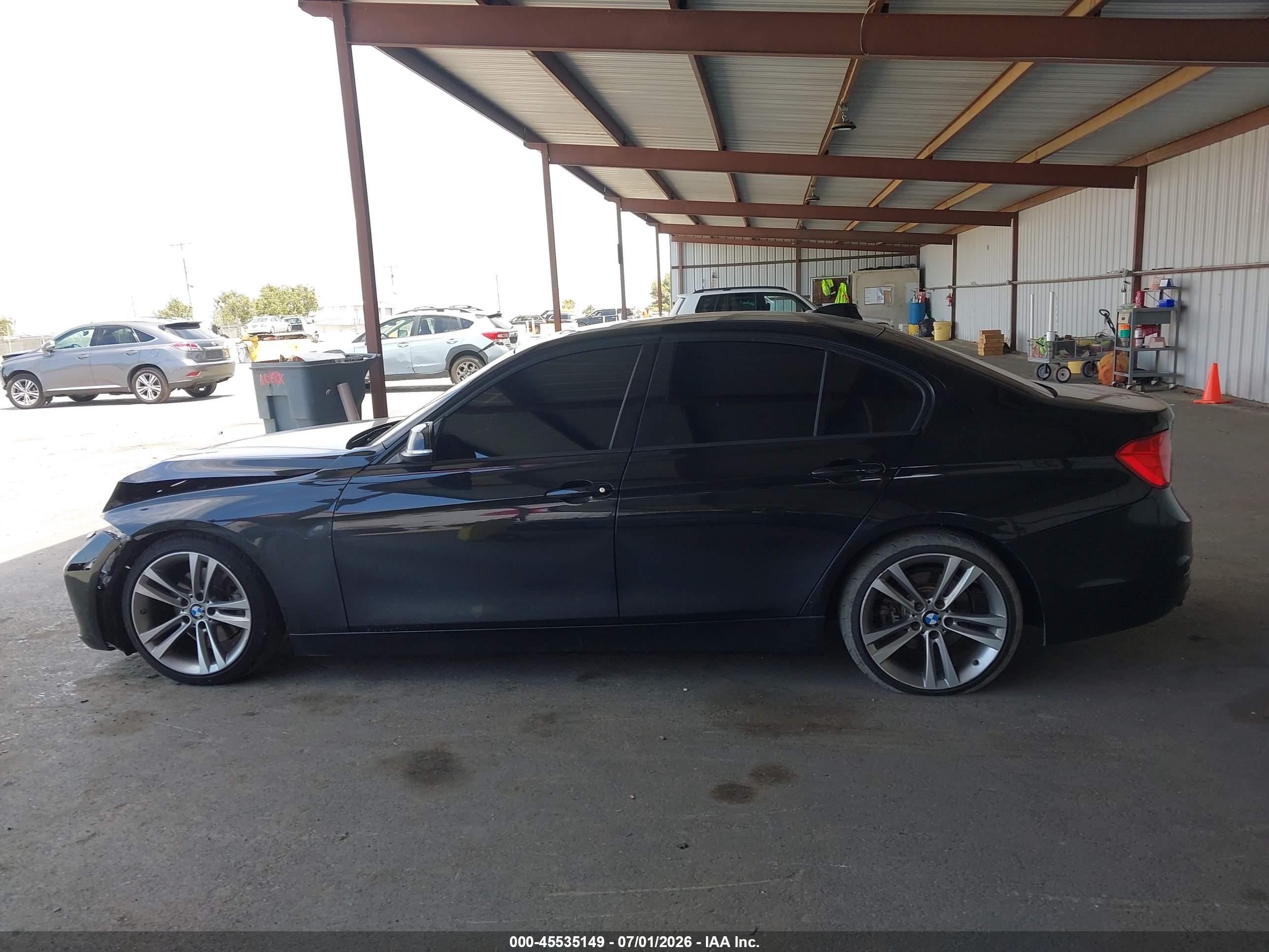 2013 Bmw 328i Black vin: WBA3C1C5XDF443645