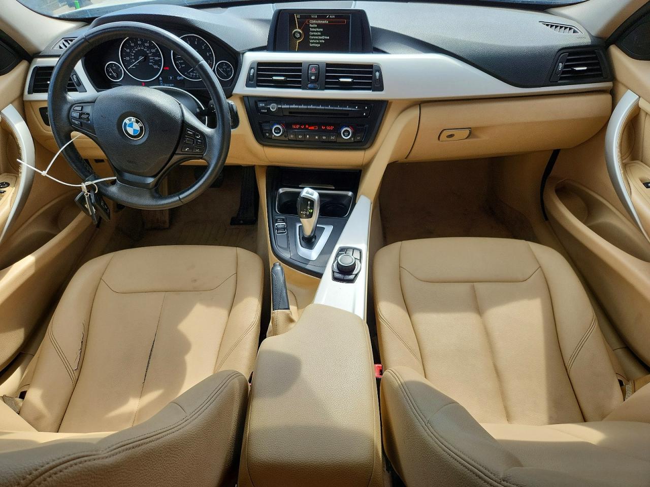 2013 Bmw 328 I Sulev White vin: WBA3C1C5XDF444617