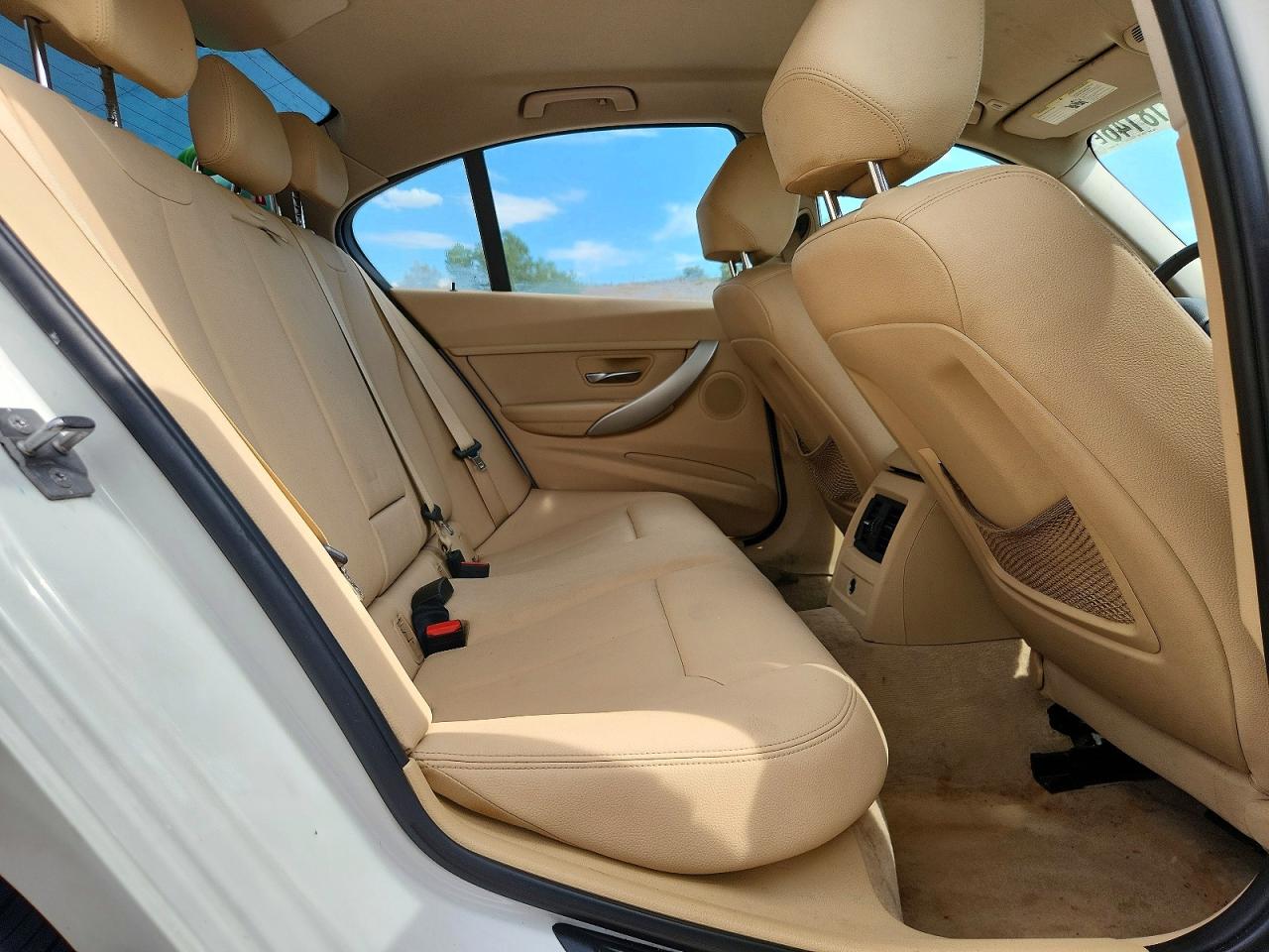 2013 Bmw 328 I Sulev White vin: WBA3C1C5XDF444617