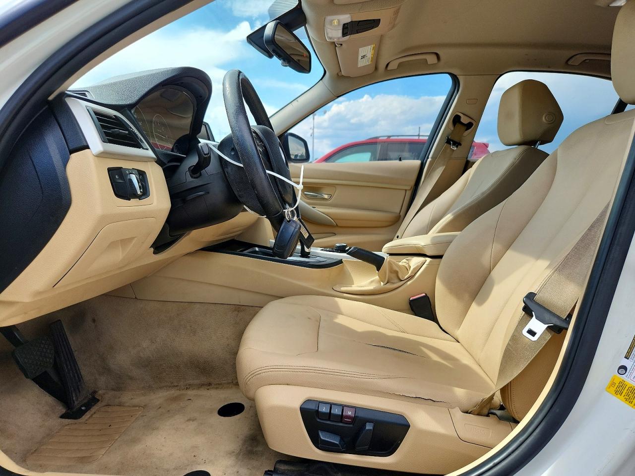 2013 Bmw 328 I Sulev White vin: WBA3C1C5XDF444617