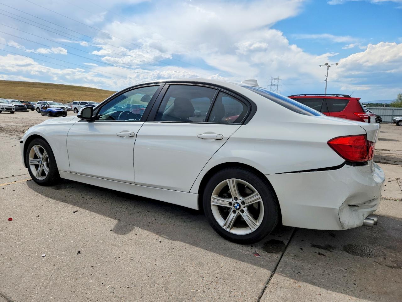 2013 Bmw 328 I Sulev White vin: WBA3C1C5XDF444617