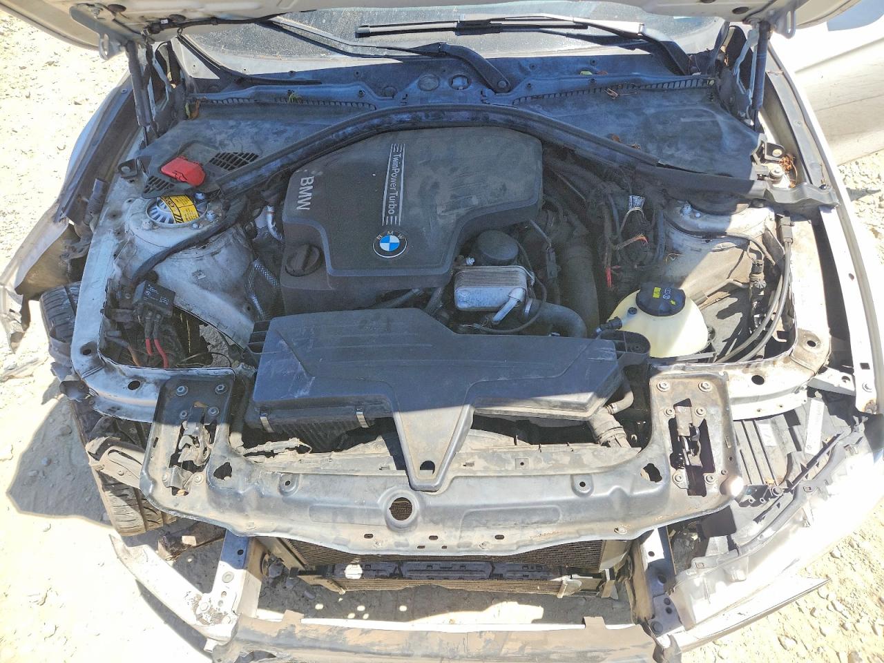2013 Bmw 328 I Sulev Белый vin: WBA3C1C5XDK104729