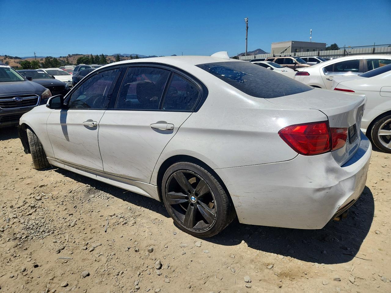 2013 Bmw 328 I Sulev Белый vin: WBA3C1C5XDK104729