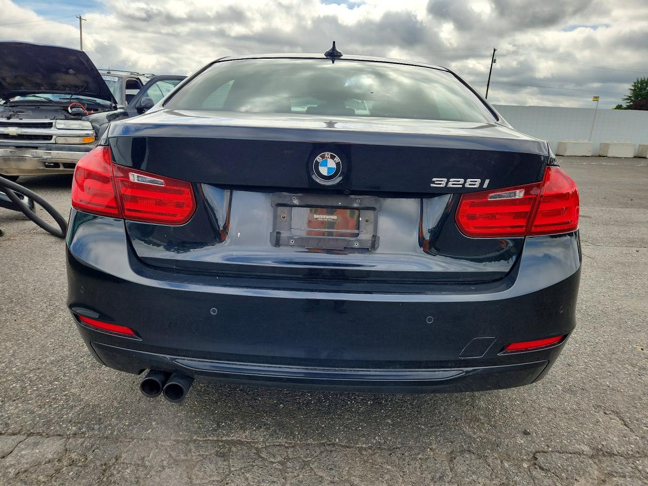 2014 Bmw 328 I Sulev Black vin: WBA3C1C5XEK108815