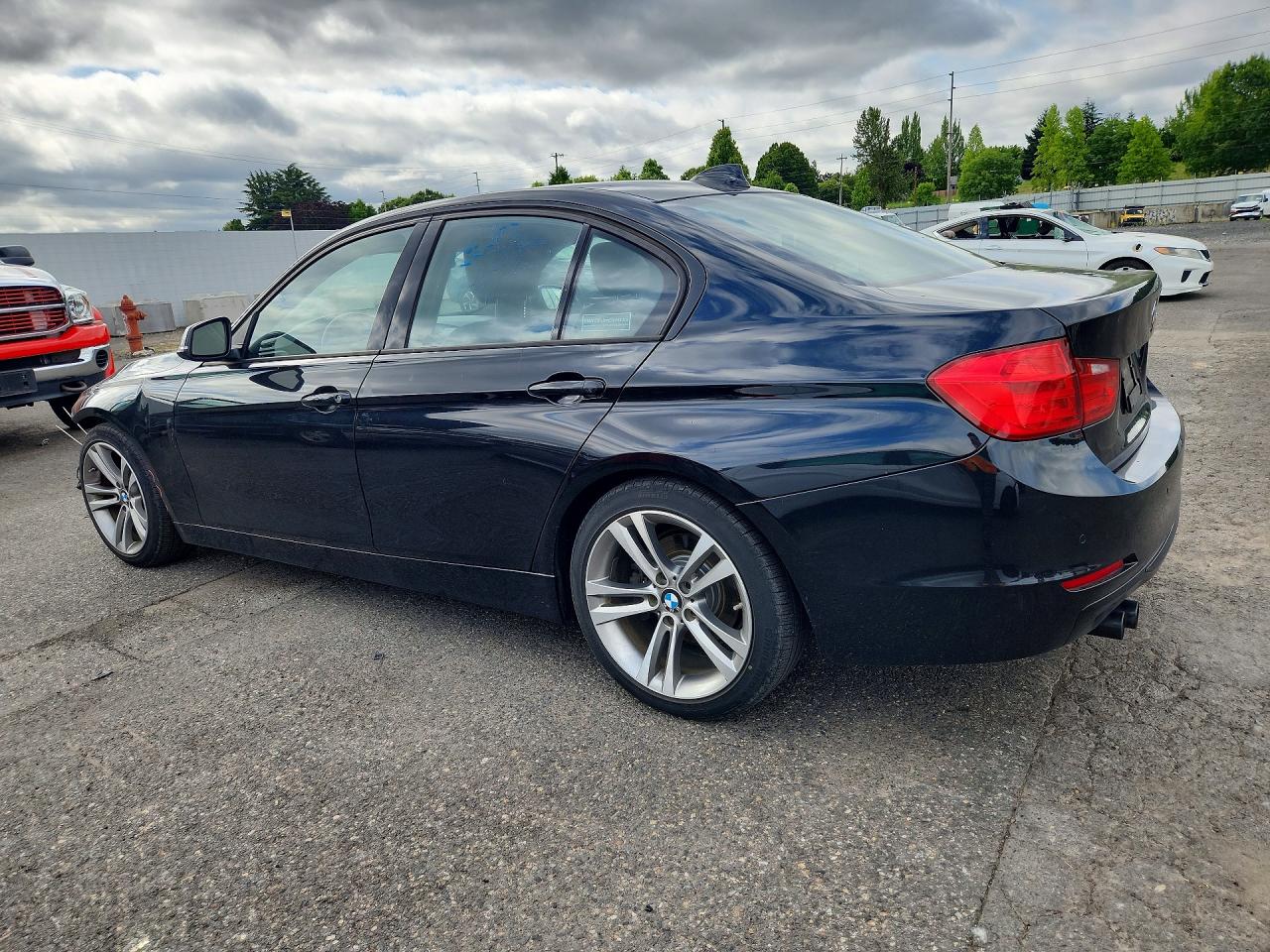 2014 Bmw 328 I Sulev Black vin: WBA3C1C5XEK108815