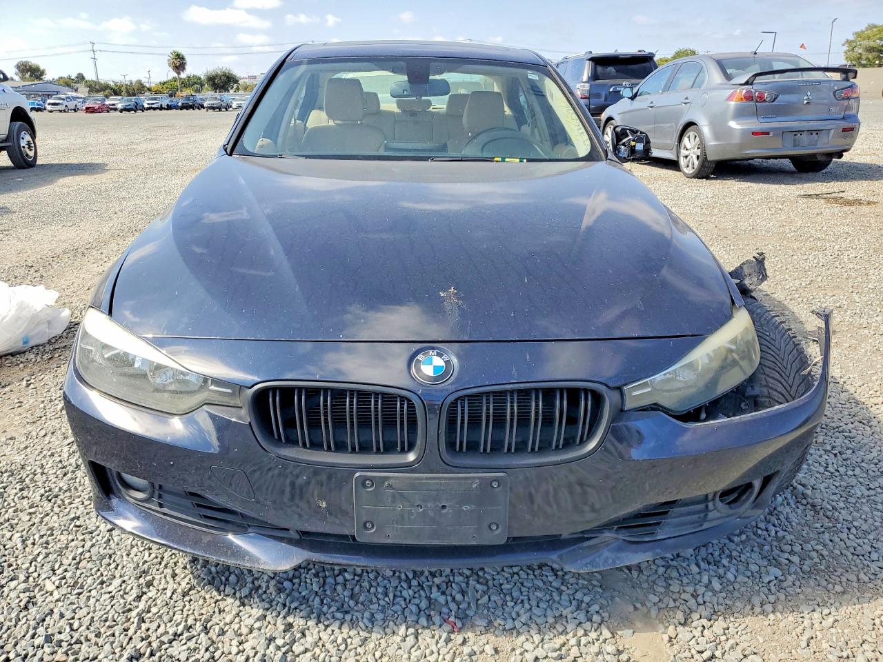 2014 Bmw 328 I Sulev Blue vin: WBA3C1C5XEK109589