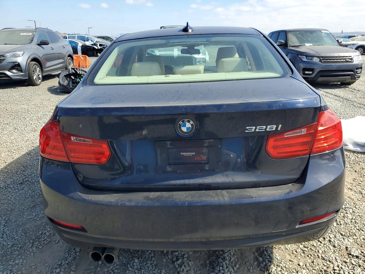2014 Bmw 328 I Sulev Blue vin: WBA3C1C5XEK109589