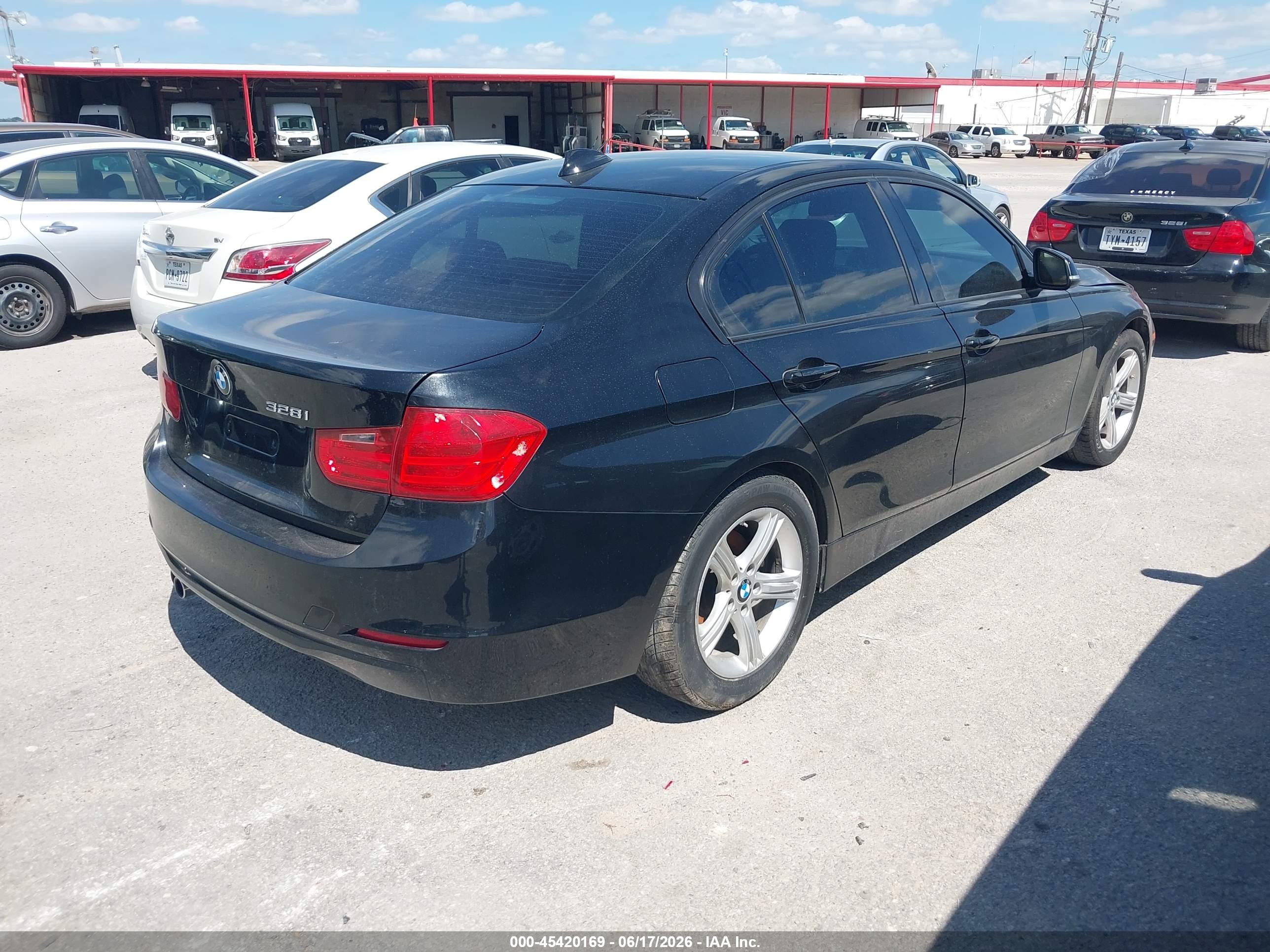 2014 Bmw 328i   Black vin: WBA3C1C5XEK110435
