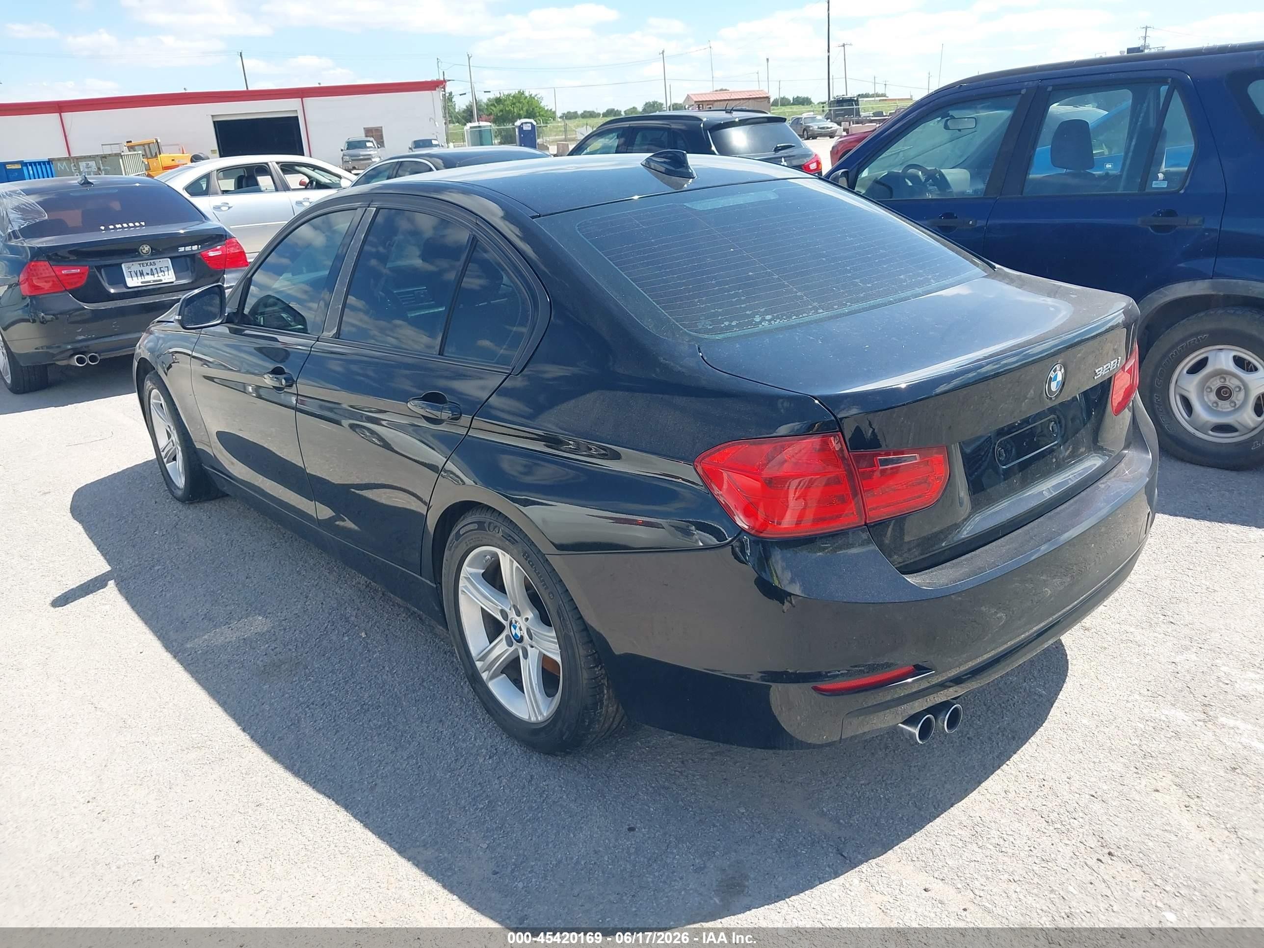 2014 Bmw 328i   Black vin: WBA3C1C5XEK110435