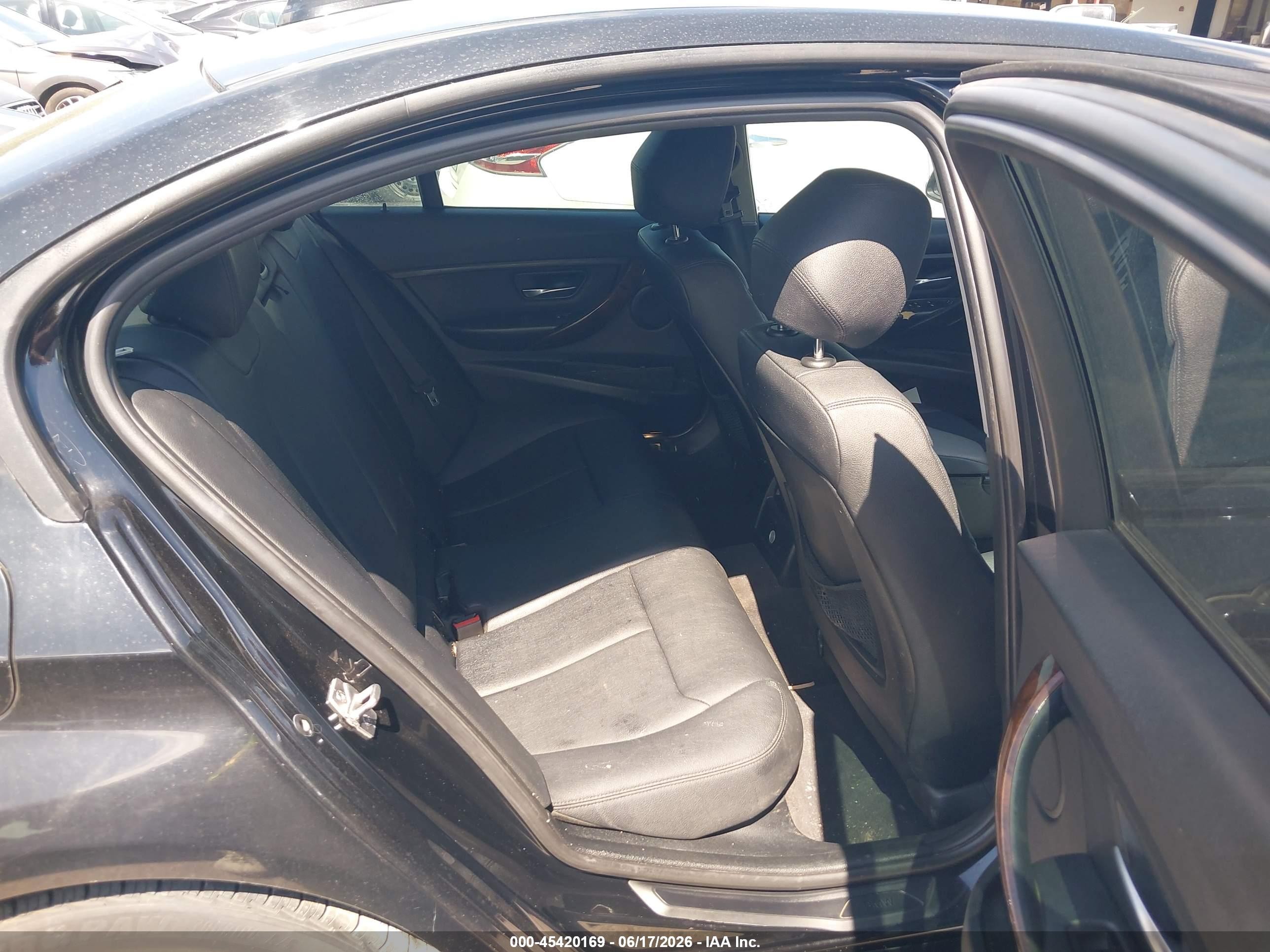 2014 Bmw 328i   Black vin: WBA3C1C5XEK110435