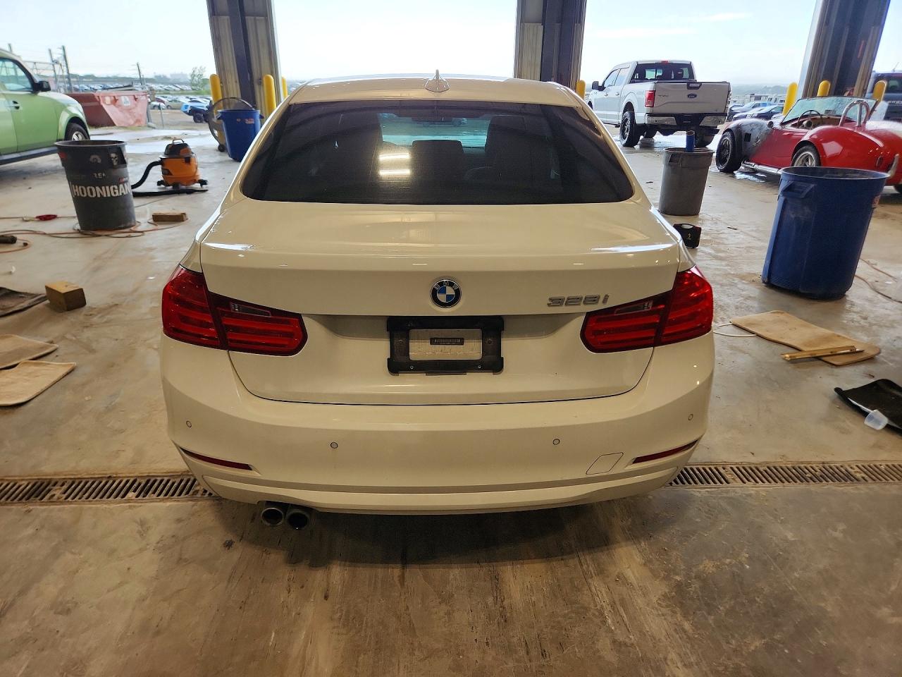 2014 Bmw 328 I Sulev White vin: WBA3C1C5XEK111973