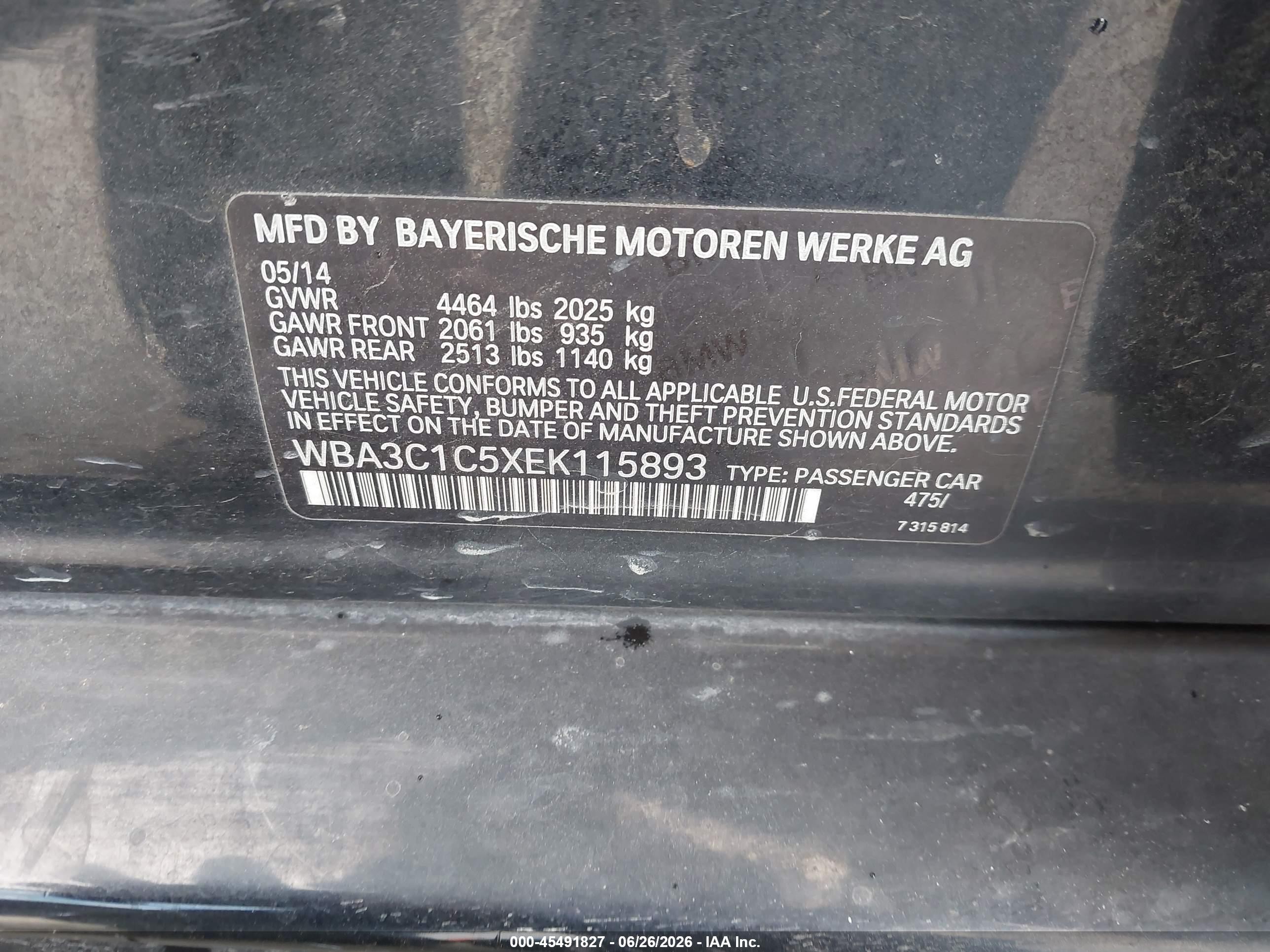 2014 Bmw 328i Black vin: WBA3C1C5XEK115893