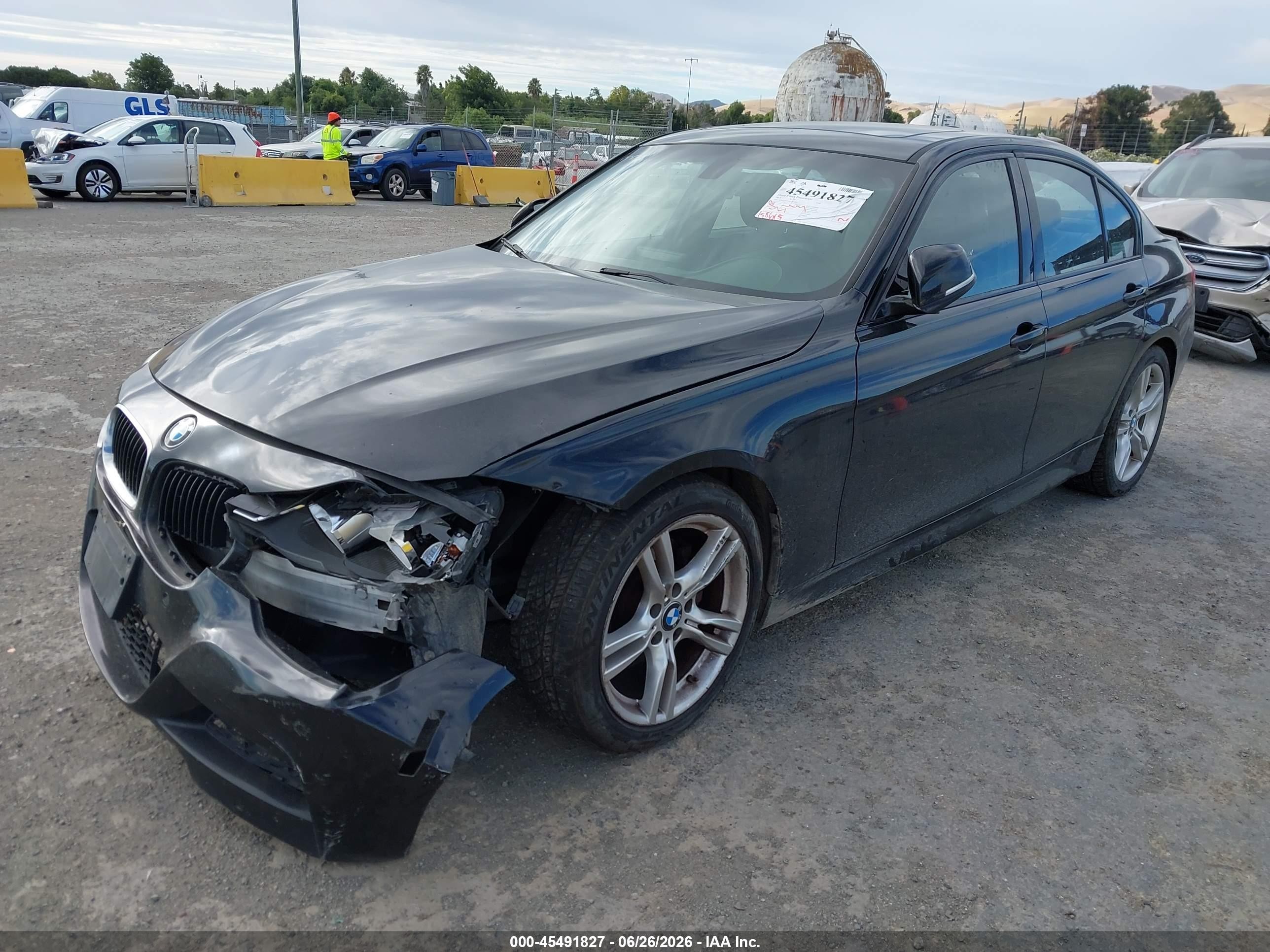 2014 Bmw 328i Black vin: WBA3C1C5XEK115893