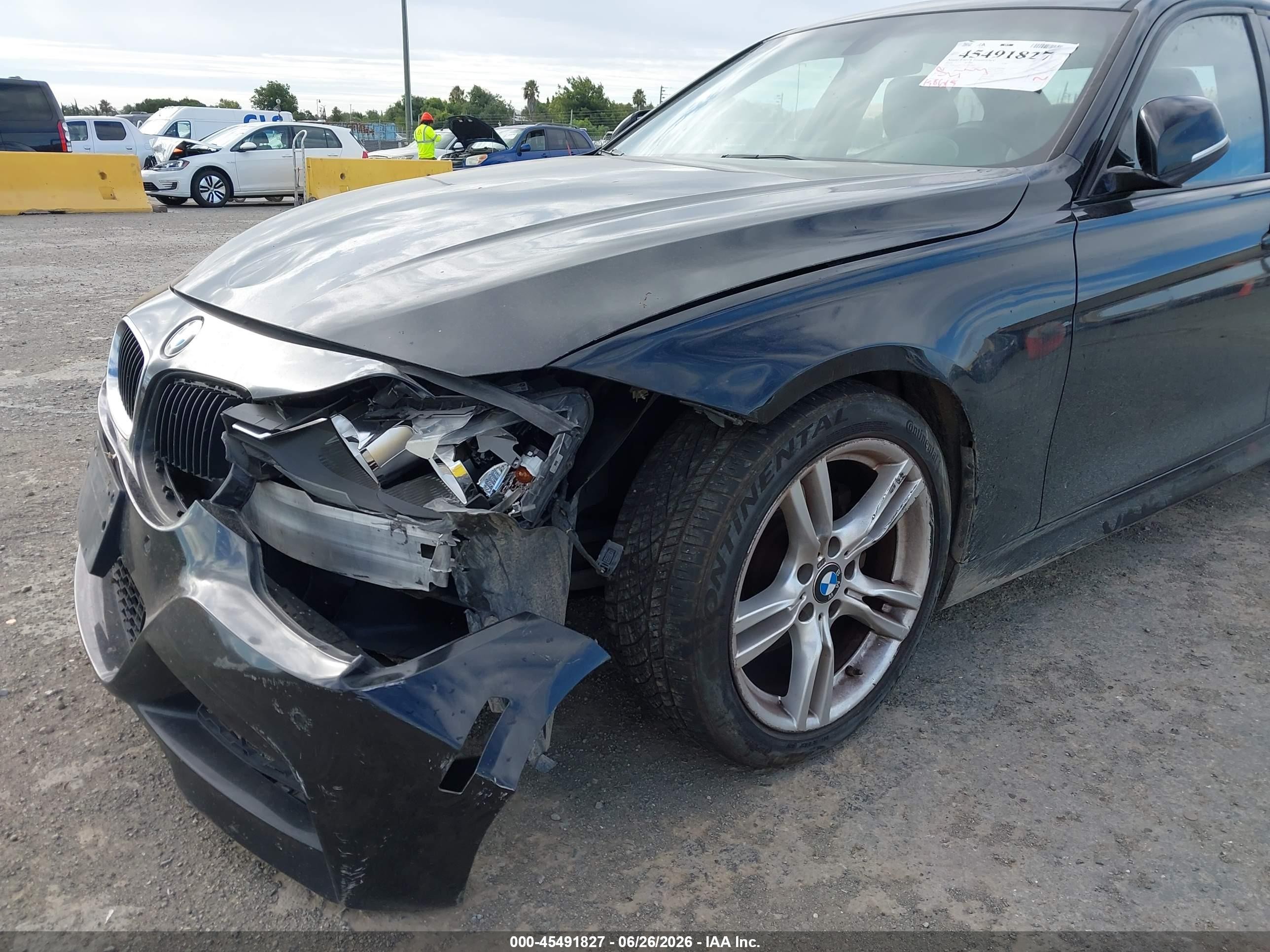 2014 Bmw 328i Black vin: WBA3C1C5XEK115893