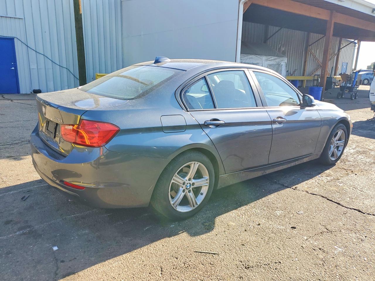 2014 Bmw 328 I Sulev Gray vin: WBA3C1C5XEK117059