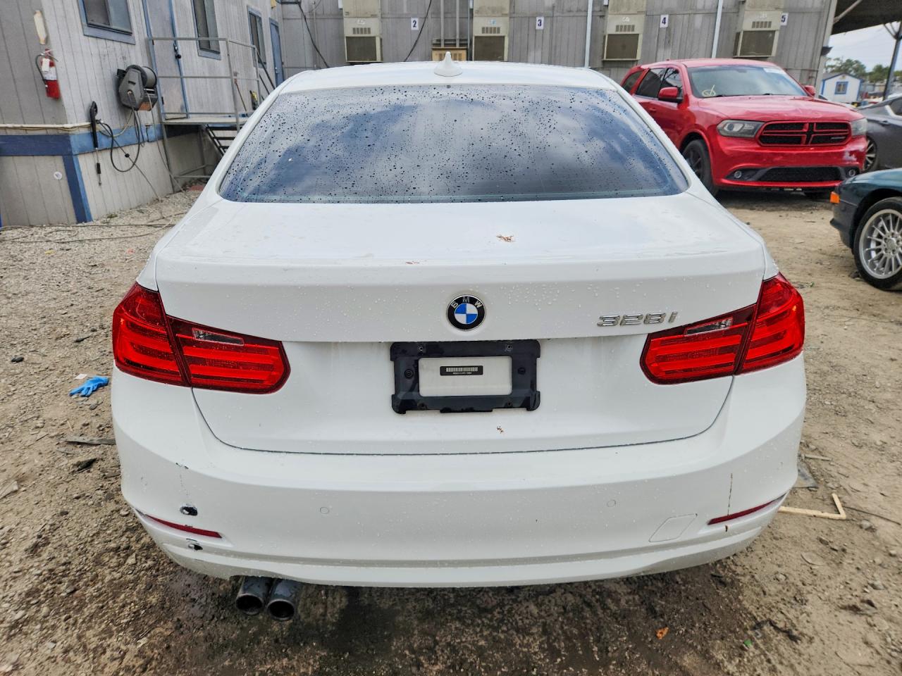 2015 Bmw 328 I Sulev White vin: WBA3C1C5XFK119864