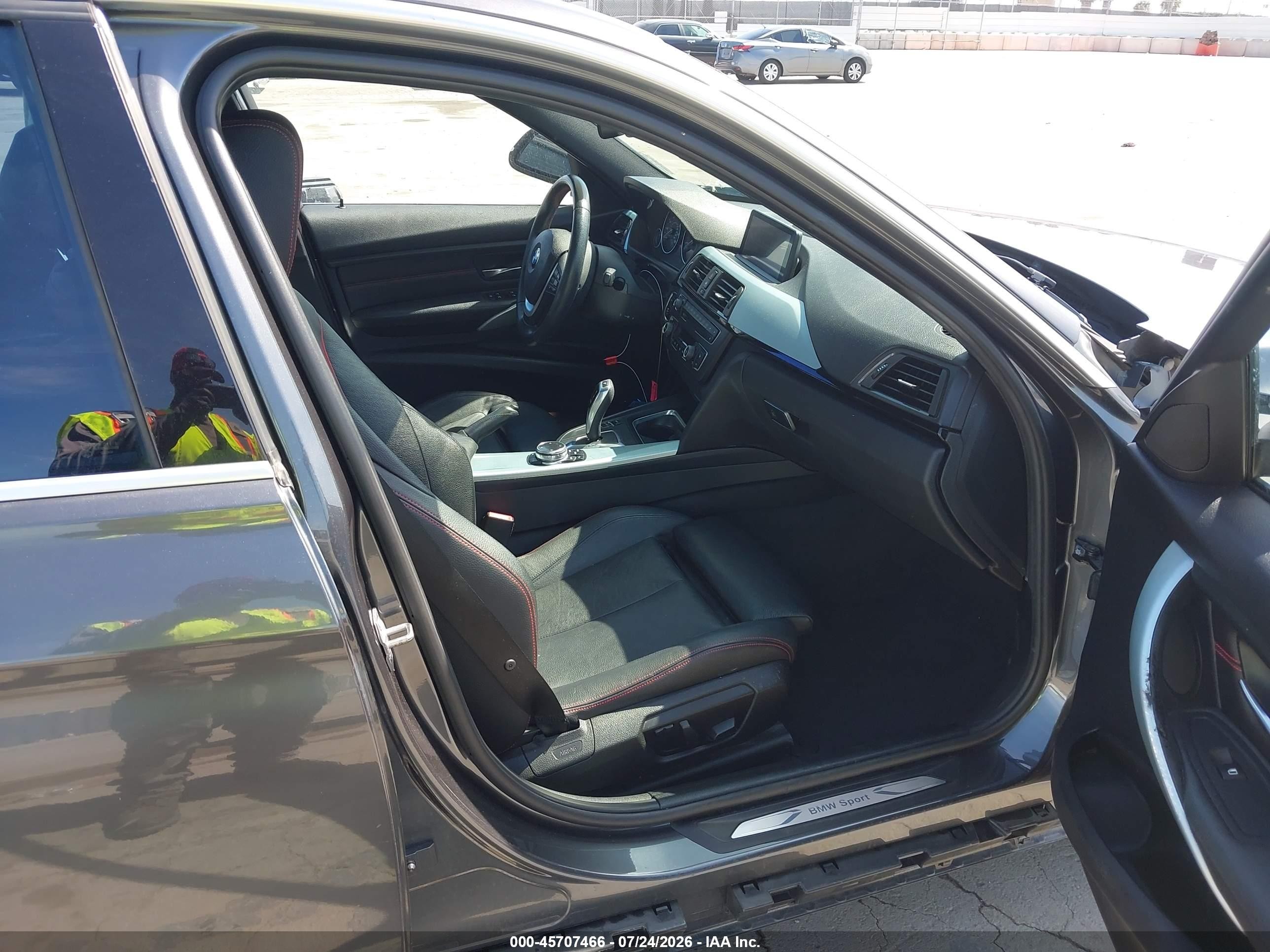 2015 Bmw 328i   Gray vin: WBA3C1C5XFP851057