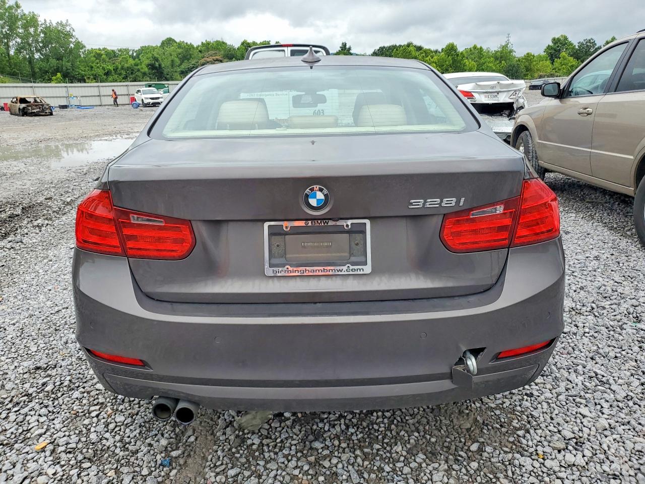 2013 Bmw 328 I Sulev Tan vin: WBA3C1G50DNR48996