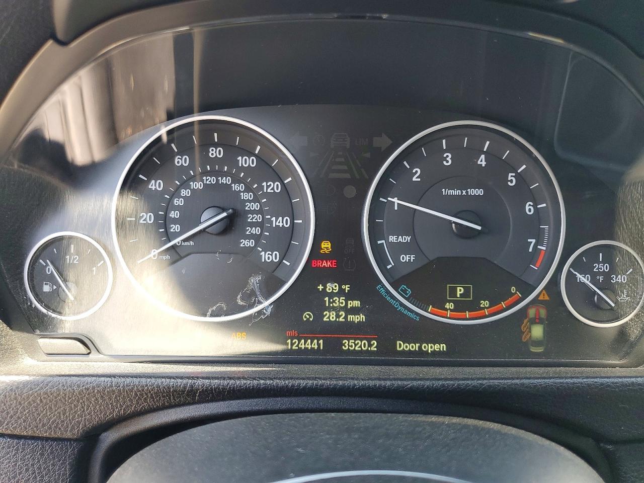 2013 Bmw 328 I Sulev Black vin: WBA3C1G51DNR45623