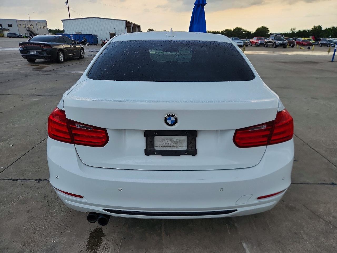 2015 Bmw 328 I Sulev White vin: WBA3C1G51FNR50212