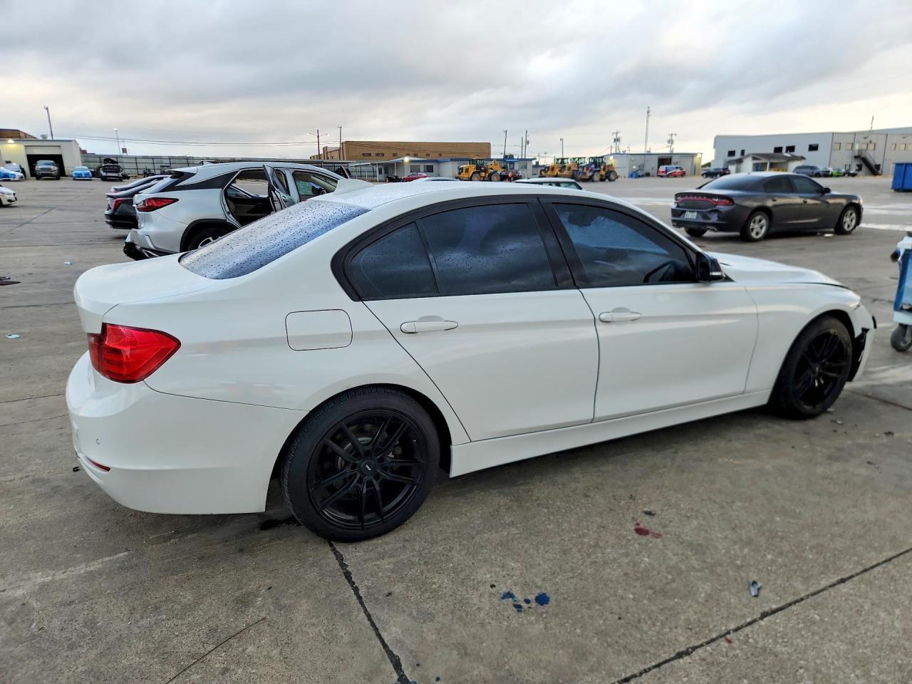 2015 Bmw 328 I Sulev White vin: WBA3C1G51FNR50212