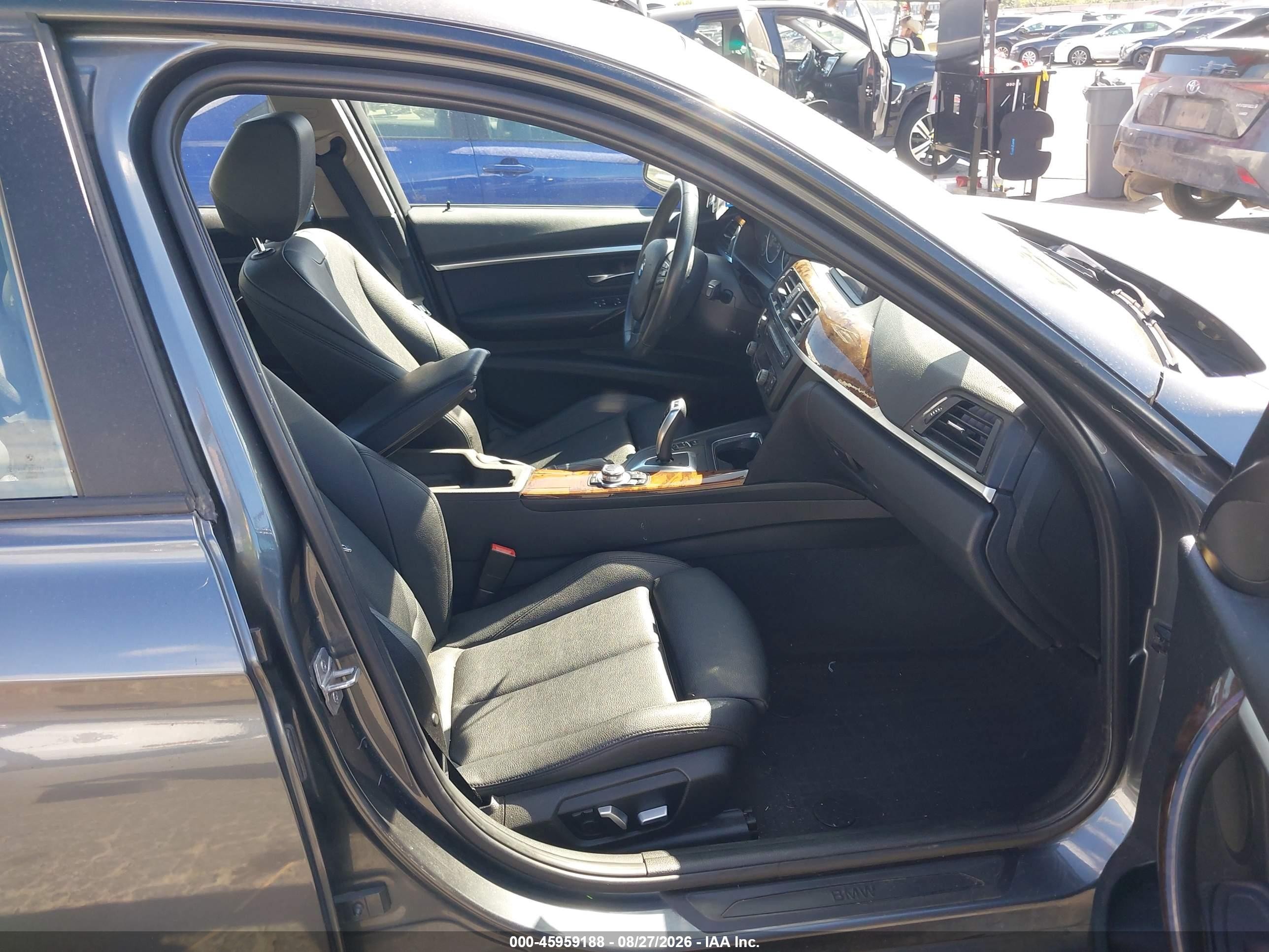 2013 Bmw 328i   Gray vin: WBA3C1G52DNR46103