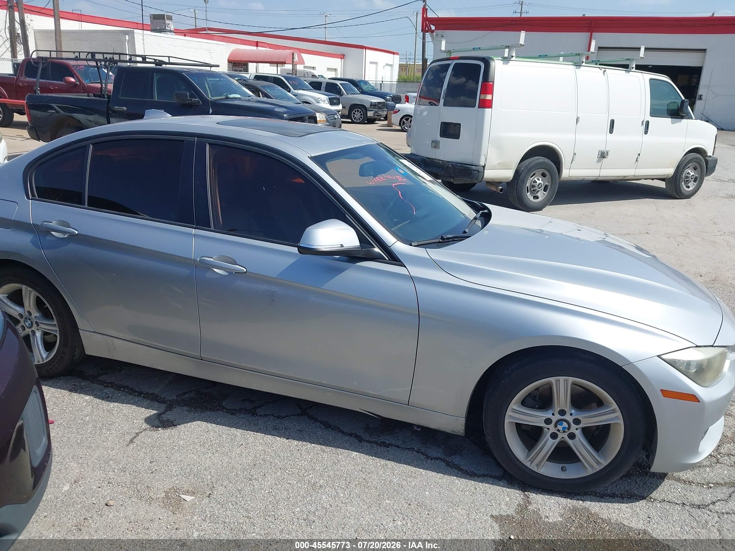 2013 Bmw 328i   Silver vin: WBA3C1G52DNR49308