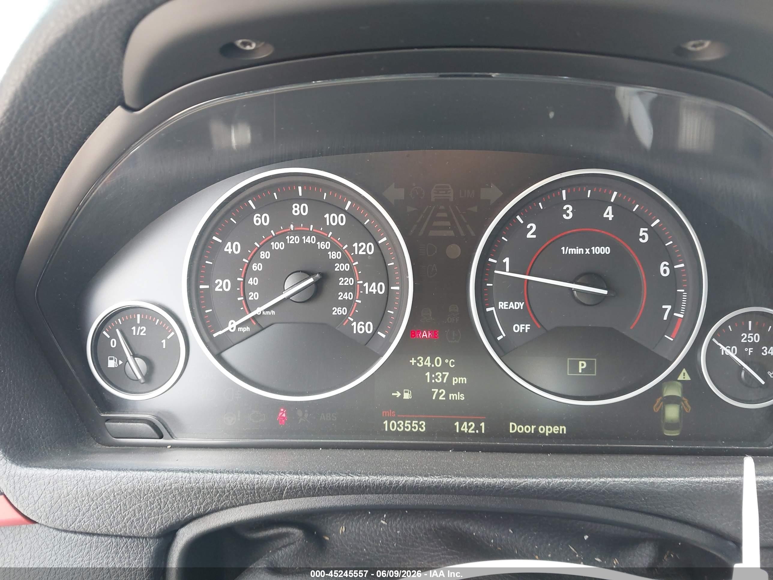 2013 Bmw 328i   Белый vin: WBA3C1G53DNR44506
