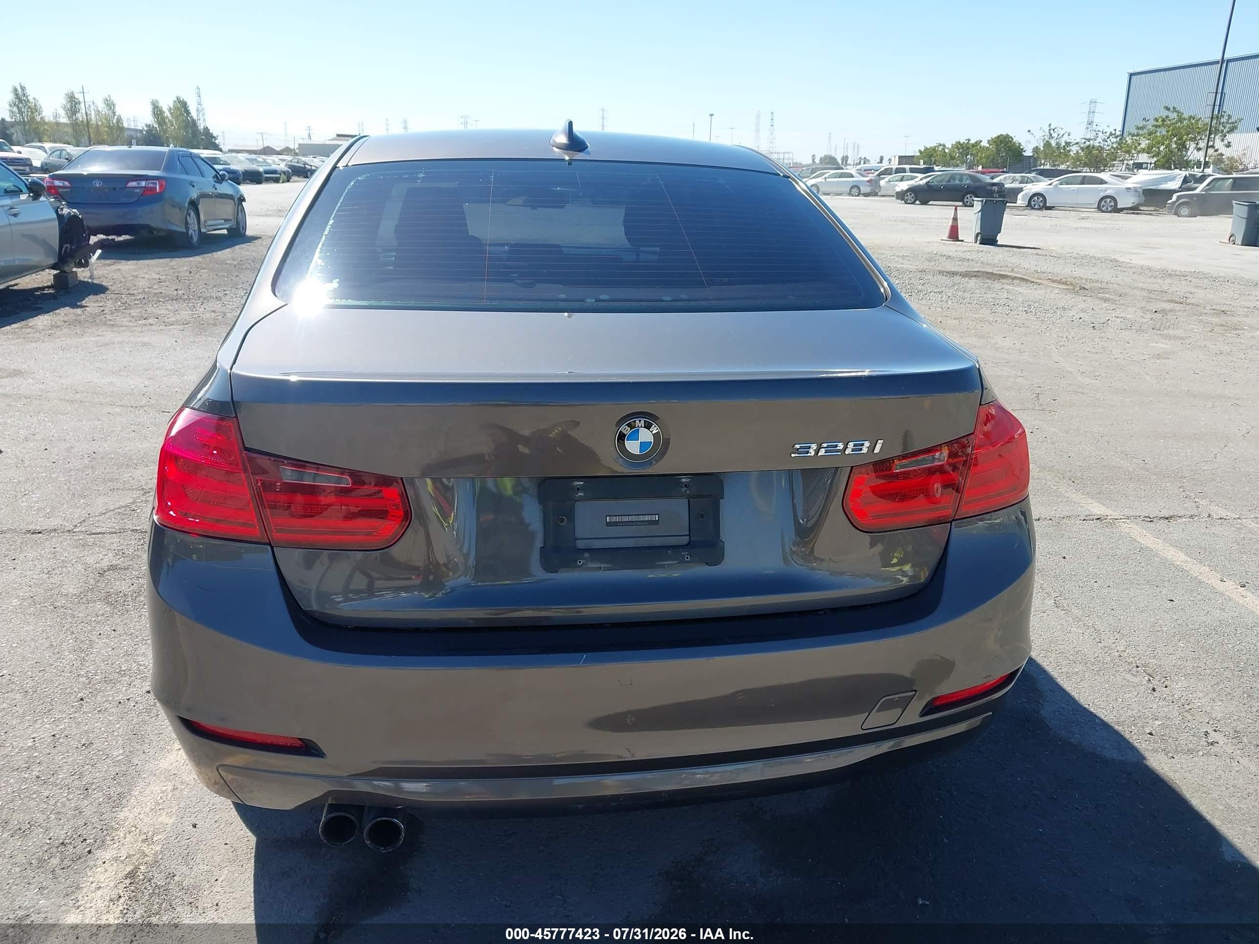 2013 Bmw 328i   Brown vin: WBA3C1G53DNR46403