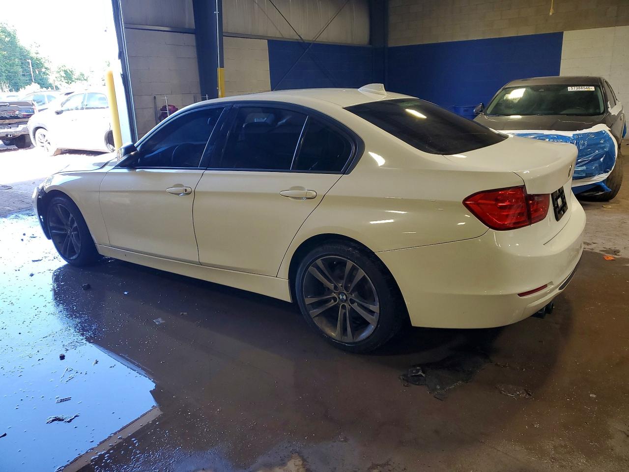 2013 Bmw 328 I Sulev White vin: WBA3C1G54DNR45356