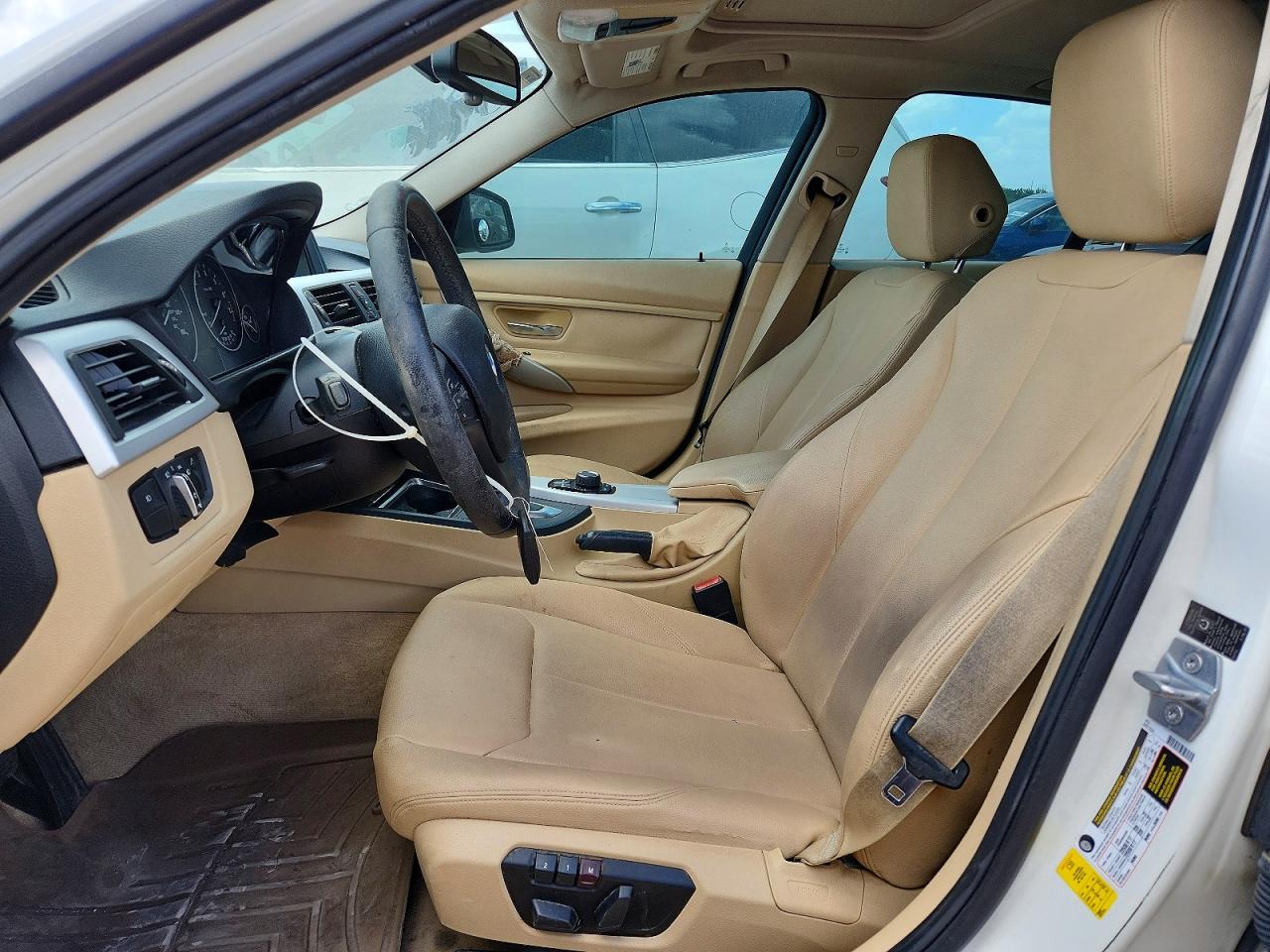 2013 Bmw 328 I Sulev White vin: WBA3C1G54DNR48659