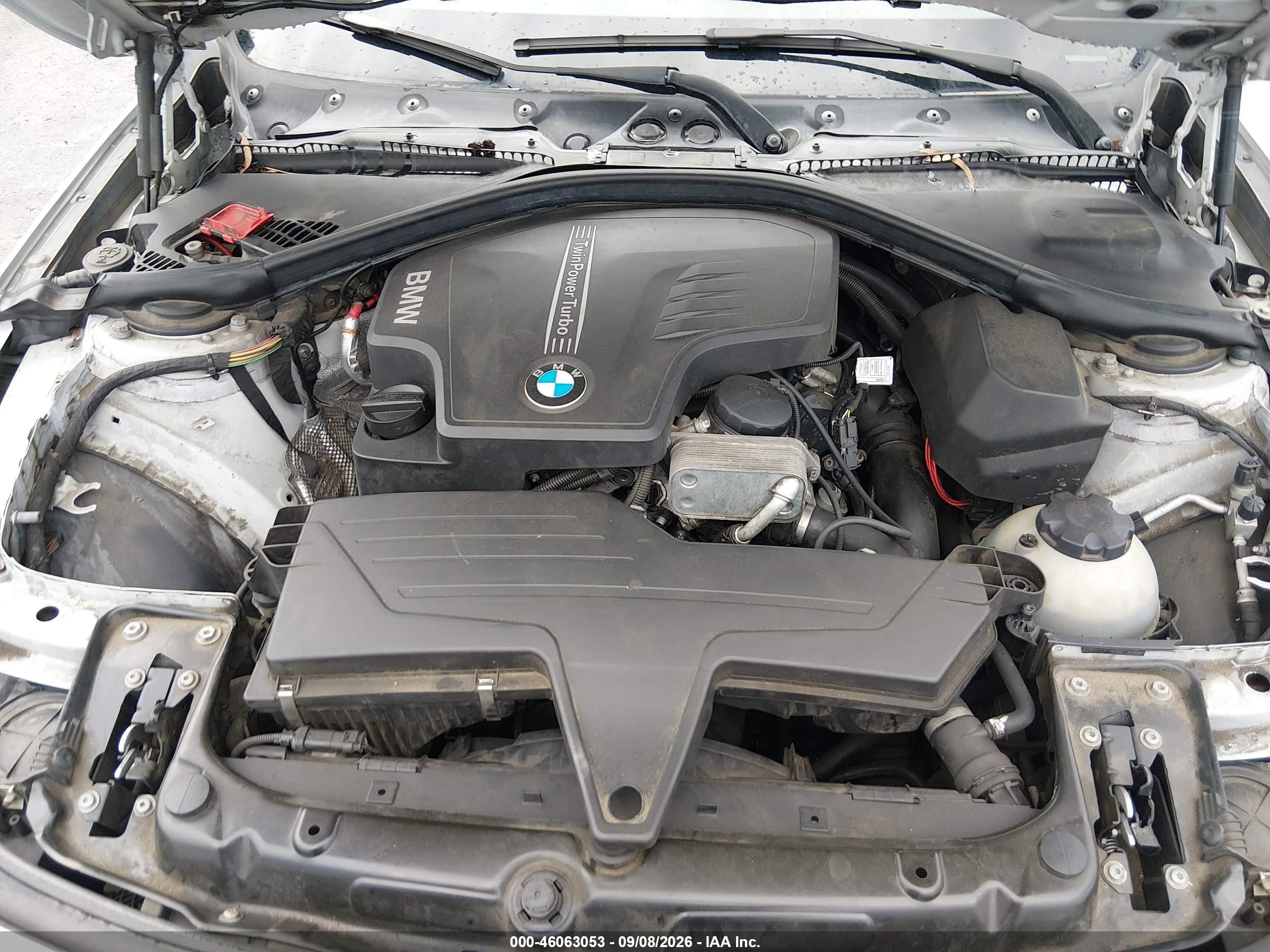 2014 Bmw 328i   Silver vin: WBA3C1G54ENR49845
