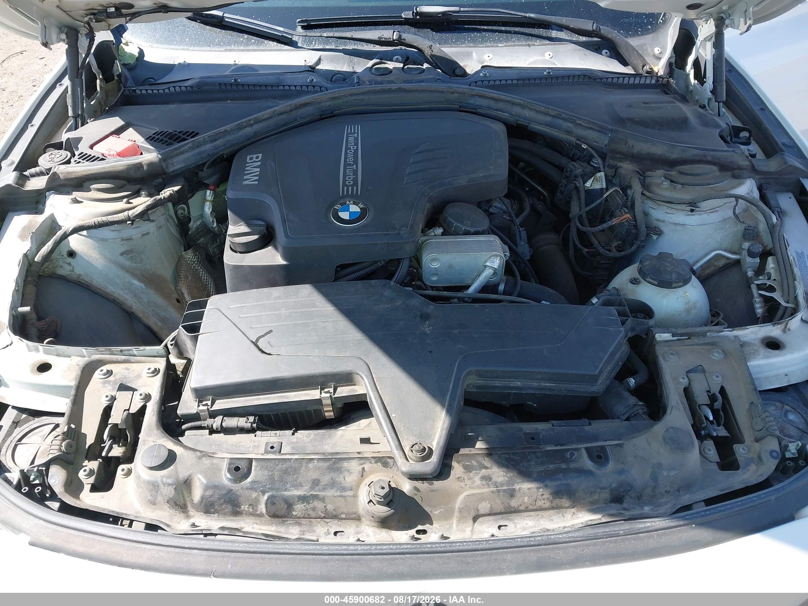 2013 Bmw 328i   White vin: WBA3C1G55DNR45236
