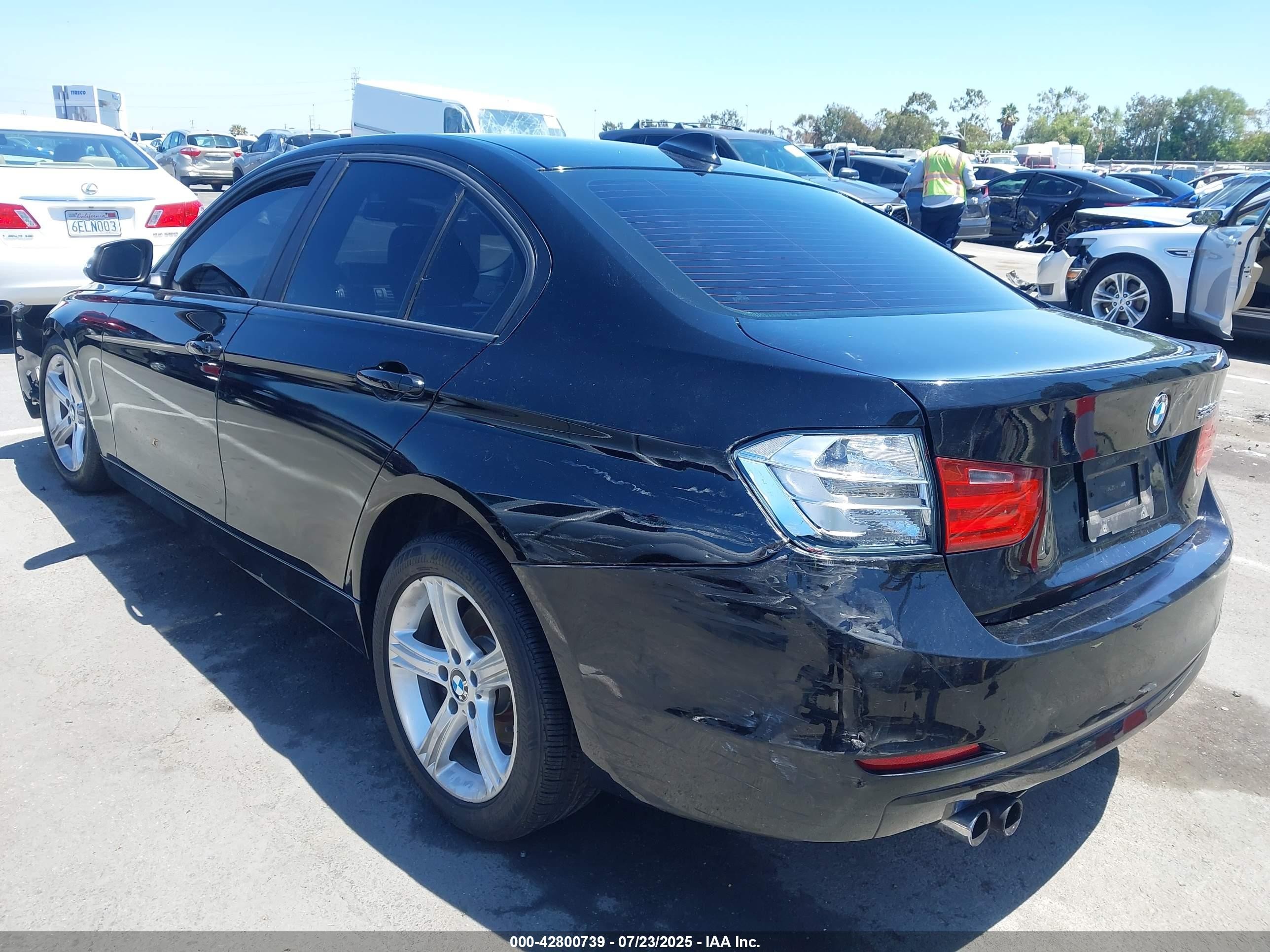 2013 Bmw 328i   Черный vin: WBA3C1G55DNR47584