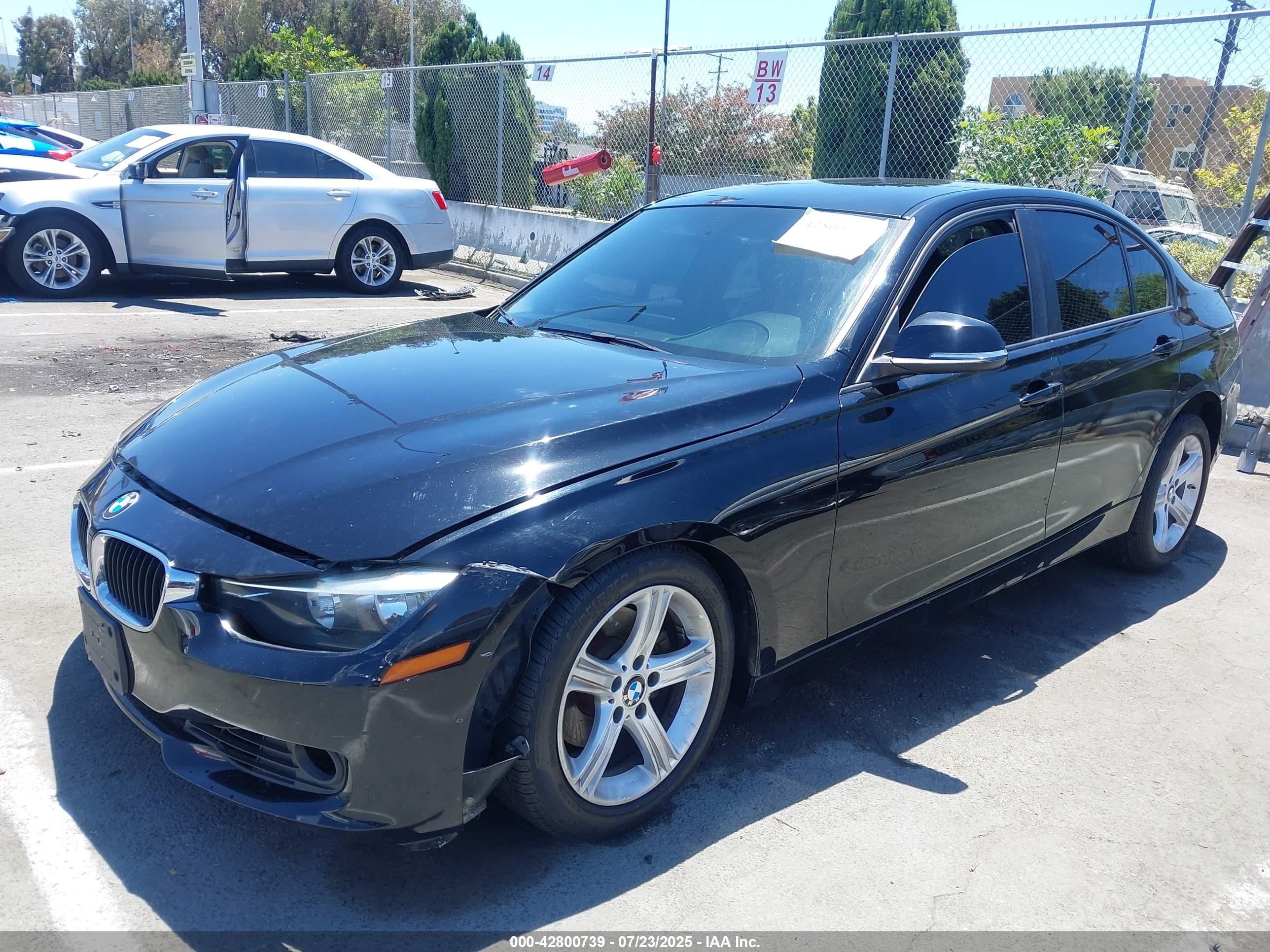 2013 Bmw 328i   Черный vin: WBA3C1G55DNR47584