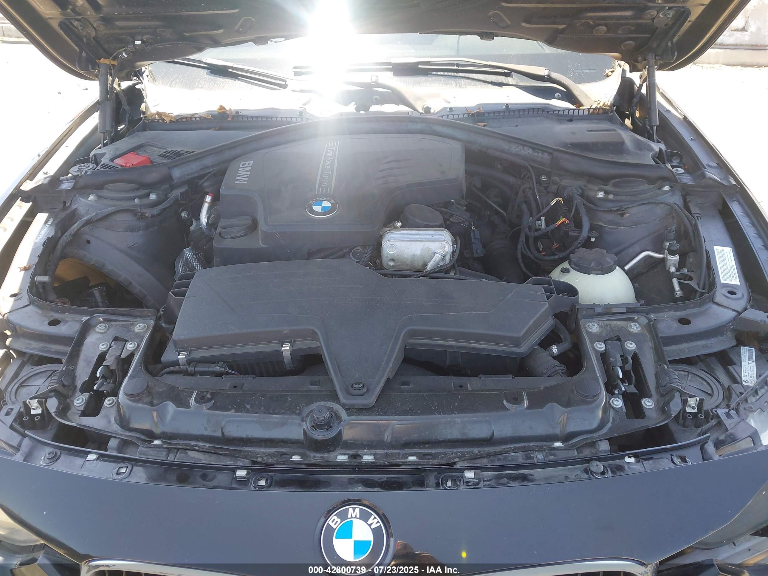 2013 Bmw 328i   Черный vin: WBA3C1G55DNR47584