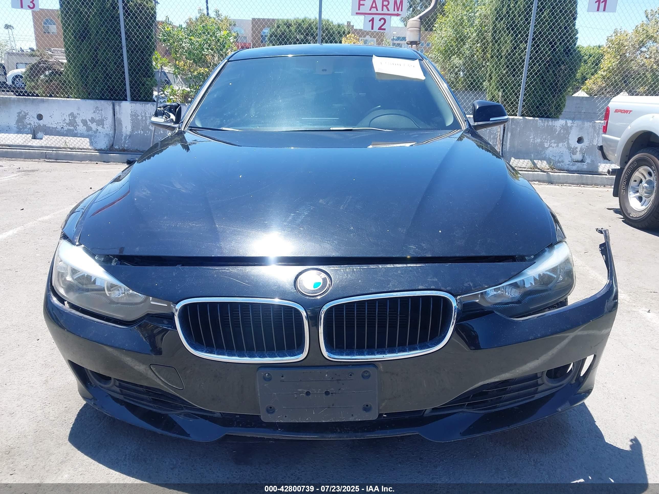 2013 Bmw 328i   Черный vin: WBA3C1G55DNR47584