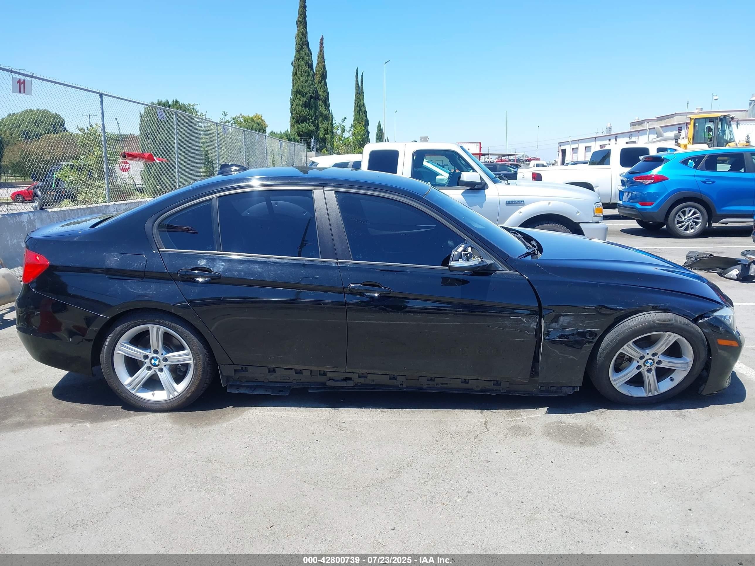 2013 Bmw 328i   Черный vin: WBA3C1G55DNR47584