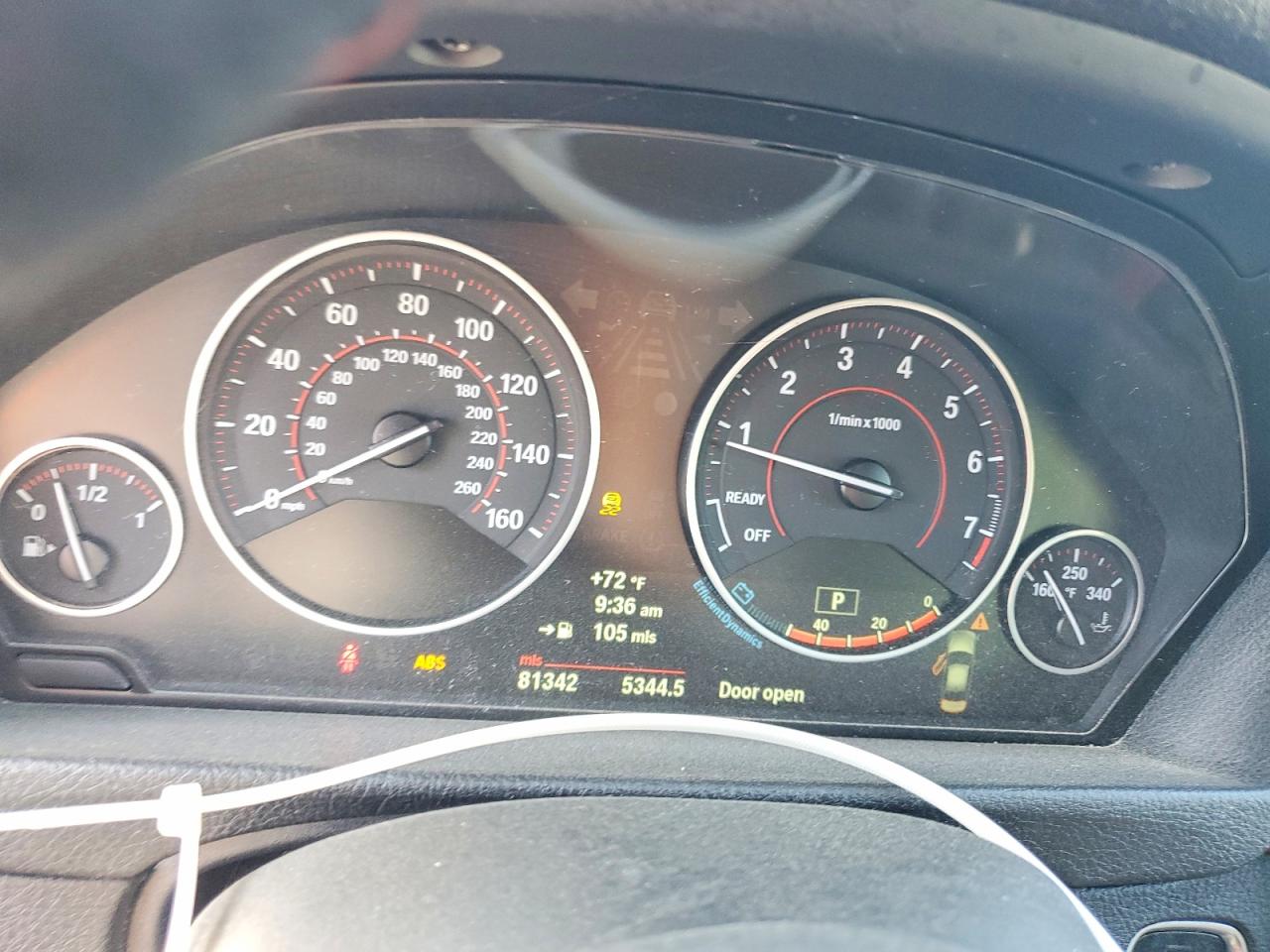 2013 Bmw 328 I Sulev Blue vin: WBA3C1G55DNR48895