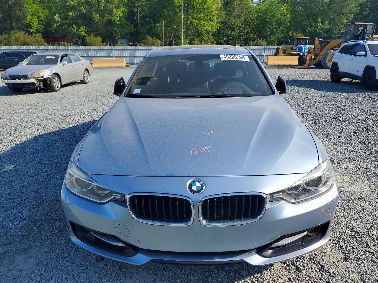 2013 Bmw 328 I Sulev Blue vin: WBA3C1G55DNR48895