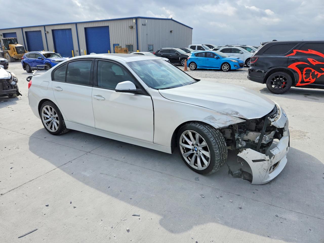 2013 Bmw 328 I Sulev White vin: WBA3C1G56DNN93848