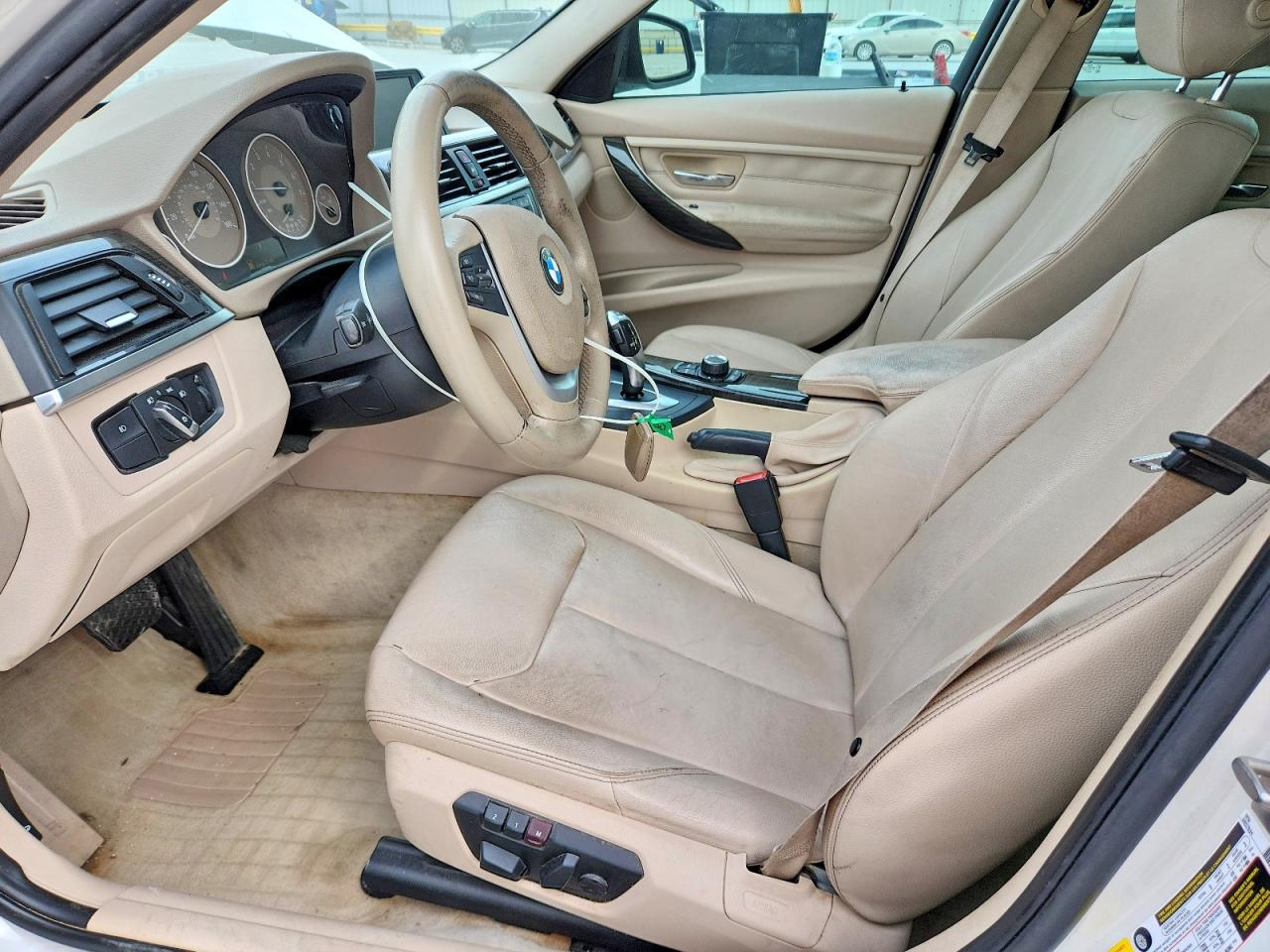 2013 Bmw 328 I Sulev White vin: WBA3C1G56DNN93848