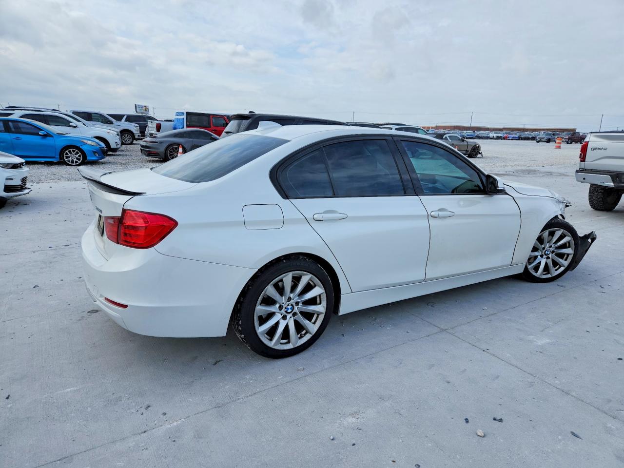 2013 Bmw 328 I Sulev White vin: WBA3C1G56DNN93848