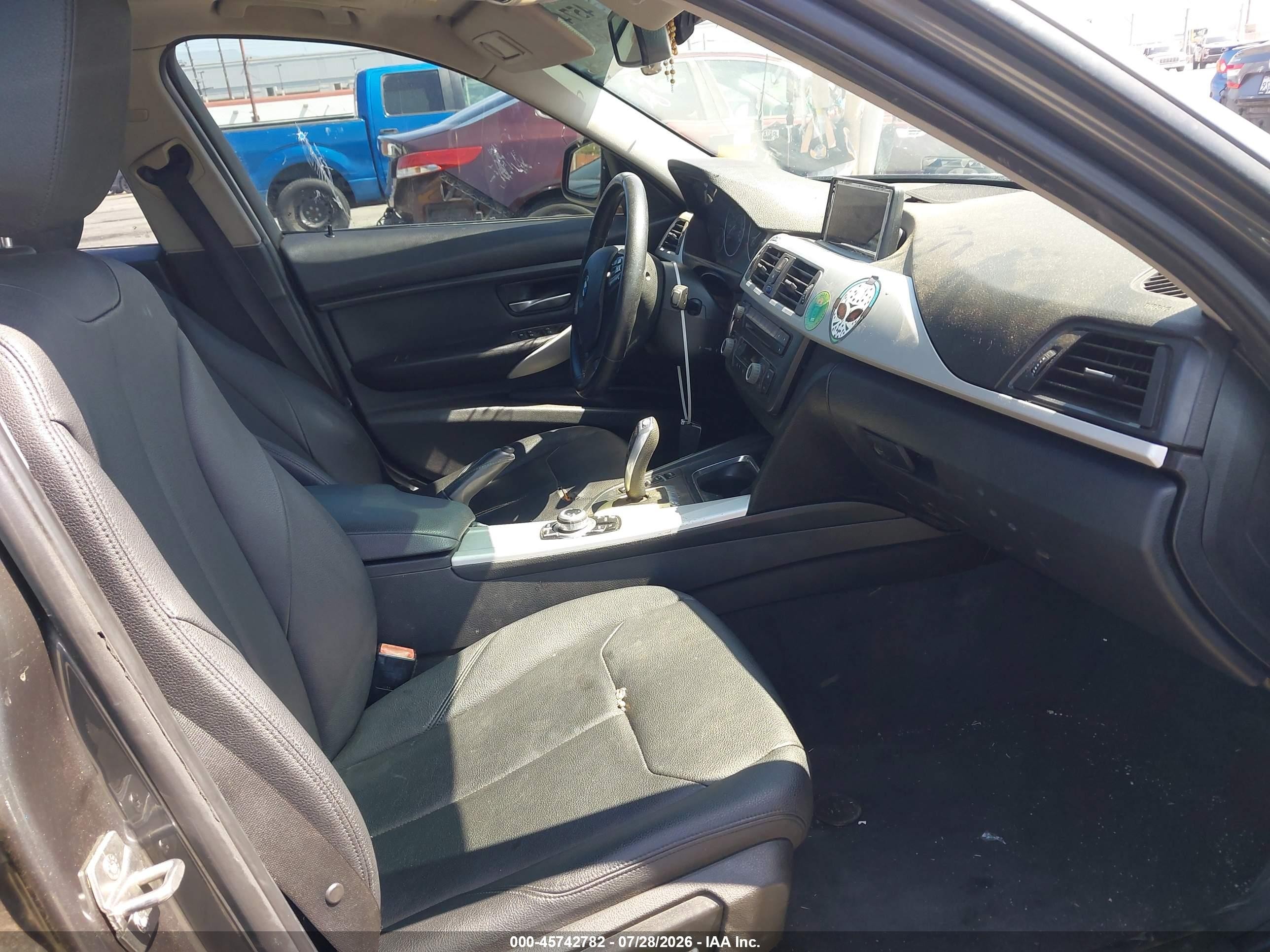 2013 Bmw 328i   Gray vin: WBA3C1G56DNR44192