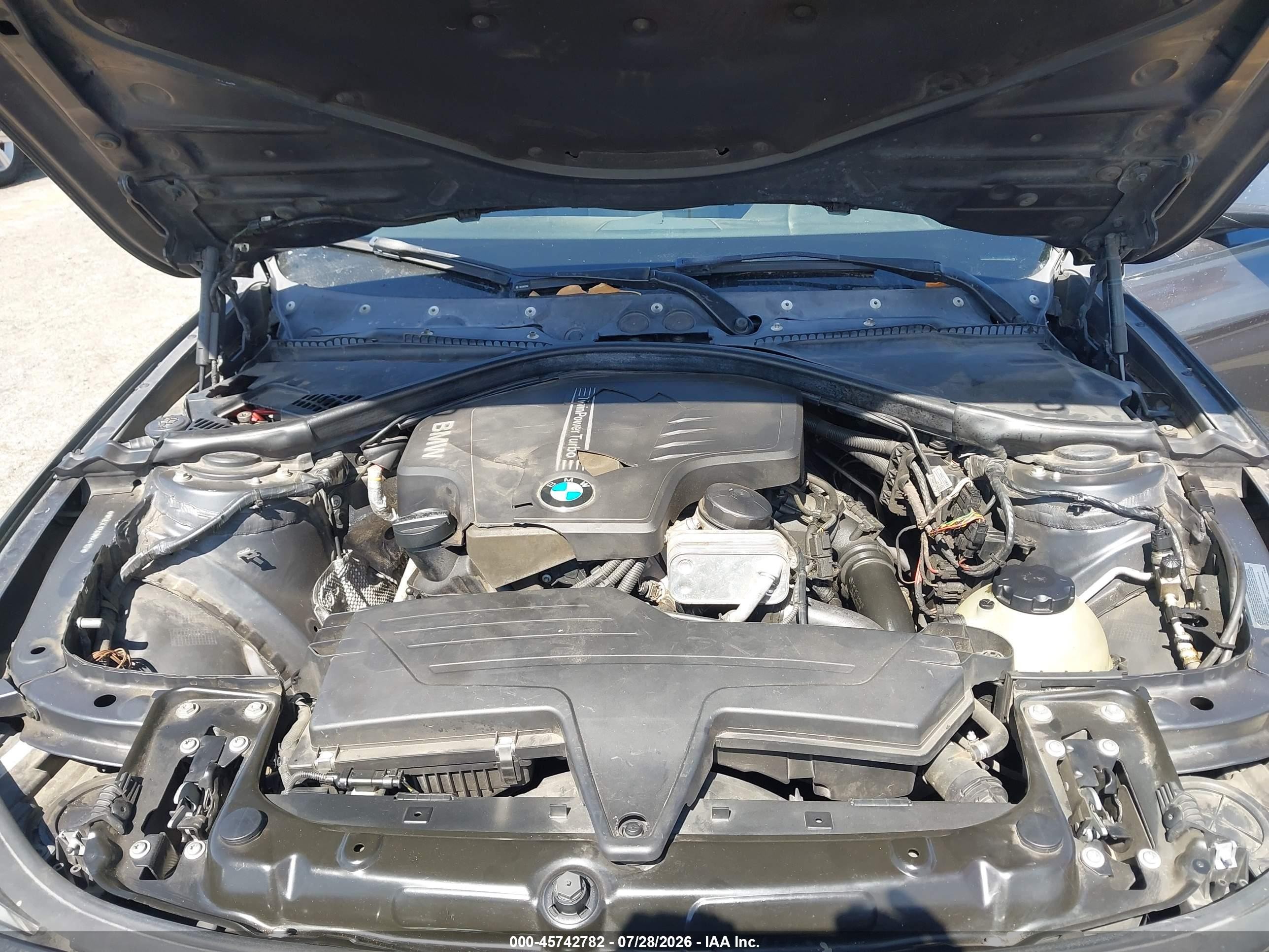2013 Bmw 328i   Gray vin: WBA3C1G56DNR44192