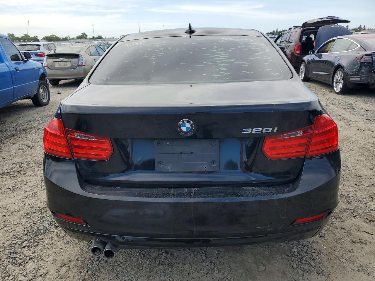 2014 Bmw 328 I Sulev Black vin: WBA3C1G56ENR50026